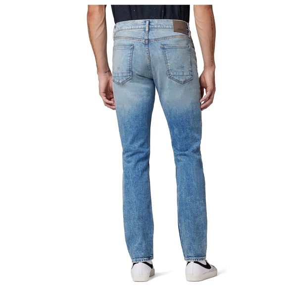 Hudson Jeans Blake Slim Straight with Stretch in Domain Wash (Faded Blue) - Picture 2 of 10
